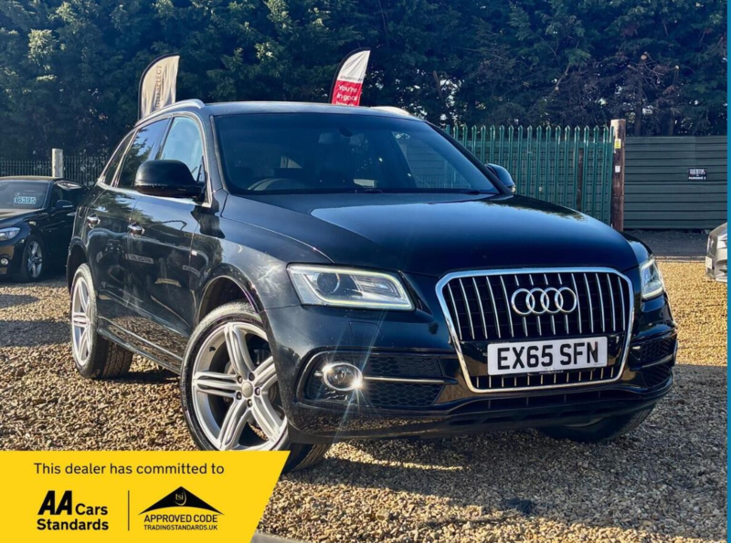 2015 Audi Q5 2.0 Tdi S Line Plus S Tronic Quattro Euro 6 (s/s) 5dr in Black — image 1