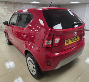 2020 Suzuki Ignis 1.2 Dualjet Mhev Sz3 Hatchback 5dr Petrol Hybrid Manual Euro 6 (s/s) (83 Ps) in Red — image 3