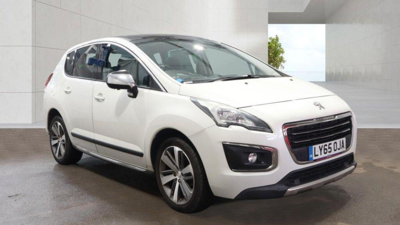 2016 Peugeot 3008 1.6 Bluehdi Allure Etg Euro 6 (s/s) 5dr in White — image 1