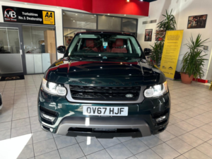 2017 Land Rover Range Rover Sport 3.0 Sd V6 Hse Dynamic in Green — image 2