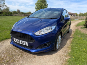 2015 Ford Fiesta 1.5 Tdci Zetec S Euro 6 3dr in Blue — image 3