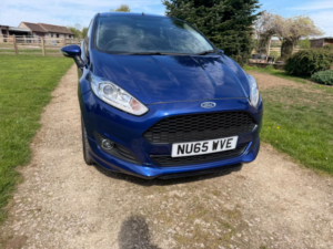 2015 Ford Fiesta 1.5 Tdci Zetec S Euro 6 3dr in Blue — image 5