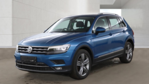 2018 Volkswagen Tiguan 2.0 Tdi Sel R Line Spec In Blue,pan Roof,sat Nav,heated Seats,plus More Added. in Blue — image 2
