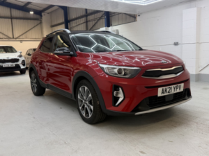 2021 Kia Stonic 1.0 T-Gdi Mhev Connect in Red — image 3