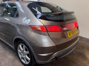 2008 Honda Civic 1.8 I-Vtec Ex I-Shift 5dr in Grey — image 5