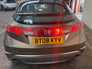 2008 Honda Civic 1.8 I-Vtec Ex I-Shift 5dr in Grey — image 6