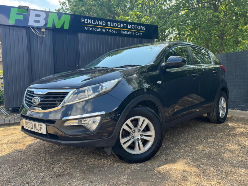 2013 Kia Sportage 1.7 Crdi Ecodynamics 1 2WD Euro 5 (s/s) 5dr in Black — image 1
