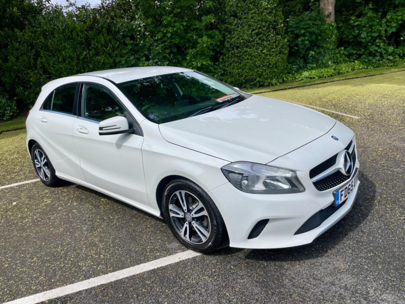2015 Mercedes-Benz A Class 1.5 A180d Se Euro 6 (s/s) 5dr in White — image 1
