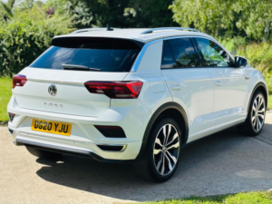 2020 Volkswagen T-Roc 1.5 Tsi Evo R-Line DSG Euro 6 (s/s) 5dr in White — image 3