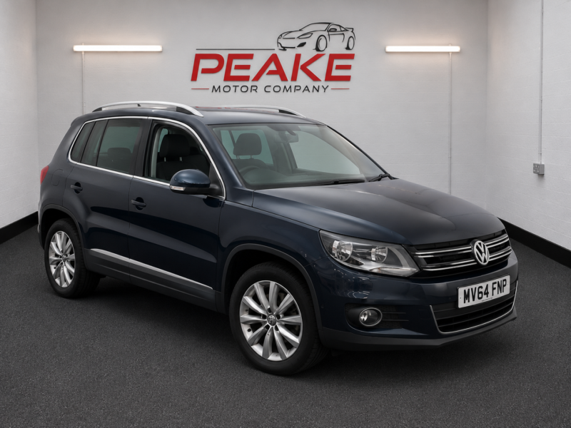 2014 Volkswagen Tiguan 2.0 Tdi Bluemotion Tech Match in Blue — image 1