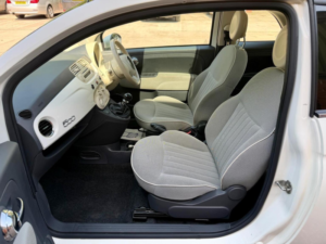2012 Fiat 500 1.2 Lounge Euro 5 (s/s) 3dr in White — image 5