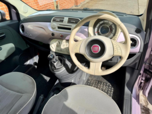2012 Fiat 500 1.2 Lounge Euro 4 3dr in Red — image 4