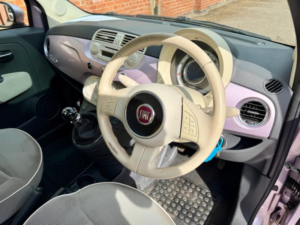 2012 Fiat 500 1.2 Lounge Euro 4 3dr in Red — image 6