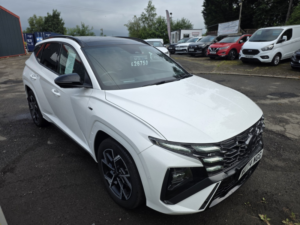 2024 Hyundai Tucson 1.6 Tucson Nline S 1.6t 48v Dct My25 in White — image 2