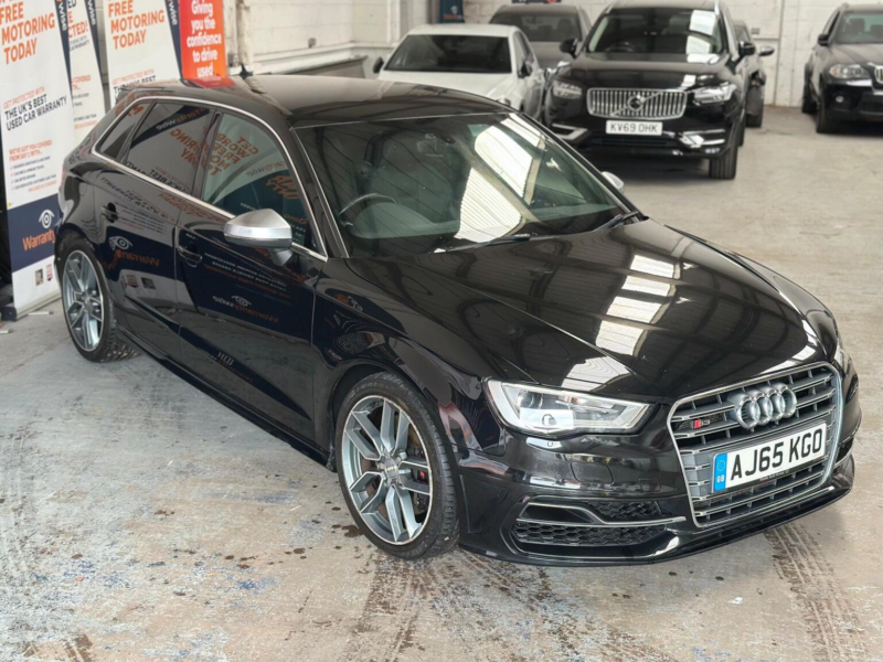 2016 Audi S3 2.0 Tfsi Sportback S Tronic Quattro Euro 6 (s/s) 5dr (nav) in Black — image 1