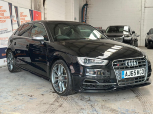 2016 Audi S3 2.0 Tfsi Sportback S Tronic Quattro Euro 6 (s/s) 5dr (nav) in Black — image 2
