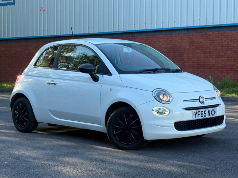 2015 Fiat 500 1.2 Pop 3dr Petrol Manual Euro 6 in White — image 1