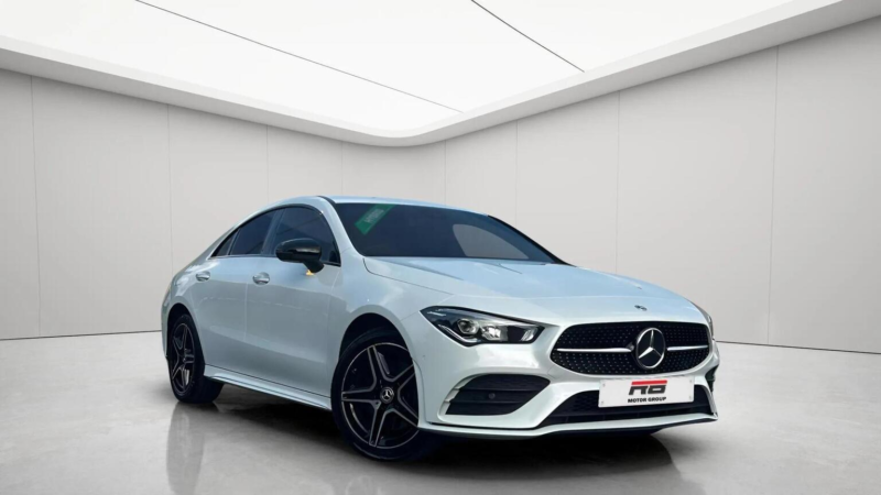2023 Mercedes-Benz Cla 1.3 Cla250e 15.6kwh Amg Line (premium) Coupe 8g-Dct Euro 6 (s/s) 4dr in White — image 1