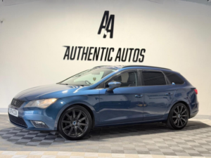 2014 SEAT Leon 1.6 Tdi Cr S Sport Tourer Euro 5 (s/s) 5dr in Blue — image 2