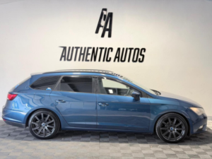 2014 SEAT Leon 1.6 Tdi Cr S Sport Tourer Euro 5 (s/s) 5dr in Blue — image 3