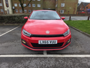 2015 Volkswagen Scirocco 1.4 Tsi Bluemotion Tech in Red — image 2