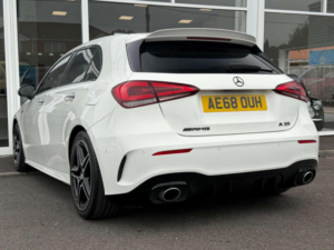 2019 Mercedes-Benz A Class 2.0 A35 Amg (premium Plus) Spds Dct 4matic Euro 6 (s/s) 5dr in White — image 2