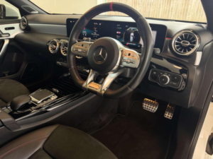 2019 Mercedes-Benz A Class 2.0 A35 Amg (premium Plus) Spds Dct 4matic Euro 6 (s/s) 5dr in White — image 3