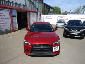 2012 Mitsubishi Lancer 2.0 T Evo X Gsr Fq-360 in Red — image 1