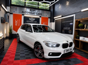 2016 BMW 1 Series 1.5 118i Sport Euro 6 (s/s) 5dr in White — image 3