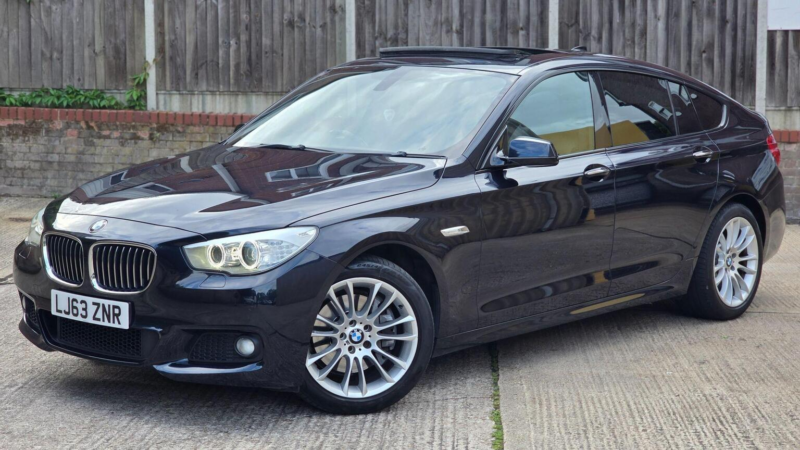 2013 BMW 5 Series Gran Turismo 3.0 535d M Sport Gt Auto Euro 5 (s/s) 5dr in Black — image 1