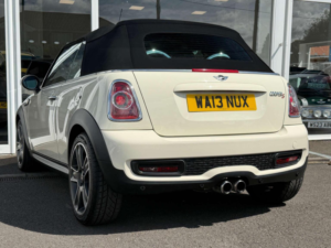 2013 MINI Convertible 1.6 Cooper S Euro 5 (s/s) 2dr in White — image 2