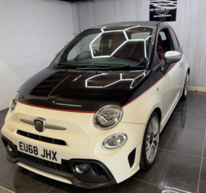 2018 Abarth 595c 1.4 595 Turismo 1.4 Tjet 165hp Convertible in White — image 2