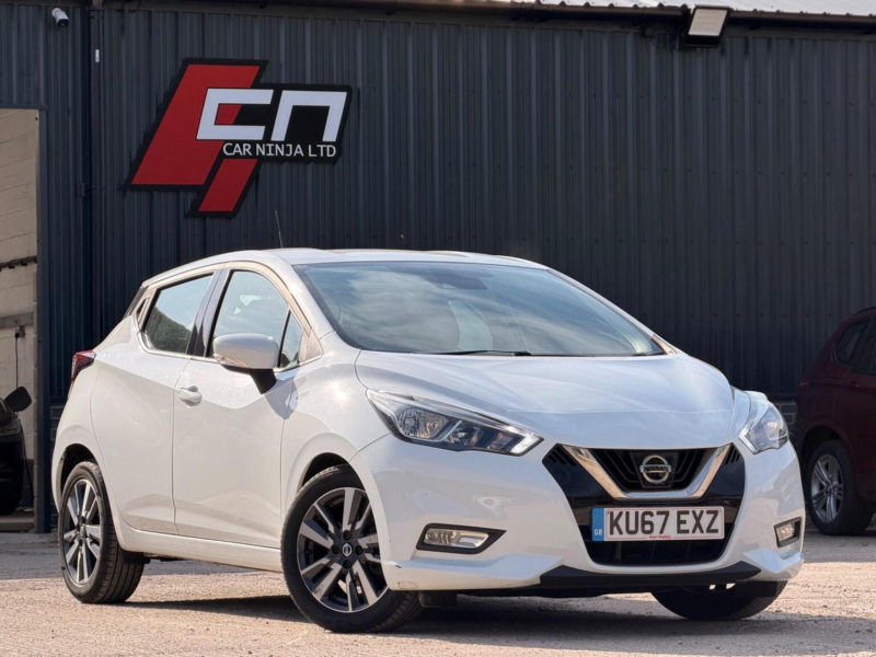 2018 Nissan Micra 0.9 Ig-T Acenta Euro 6 (s/s) 5dr in White — image 1