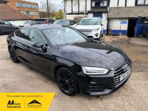 2017 Audi A5 Sportback Tdi Se in Black — image 1