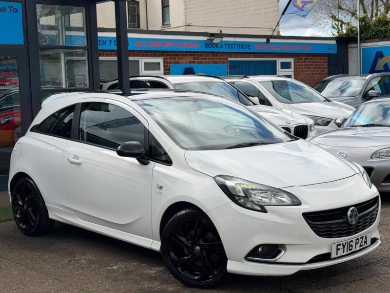 2016 Vauxhall Corsa 1.0i Turbo Ecoflex Limited Edition Euro 6 (s/s) 3dr in White — image 1