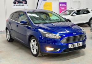 2016 Ford Focus 1.5 Tdci Titanium Euro 6 (s/s) 5dr in Blue — image 2