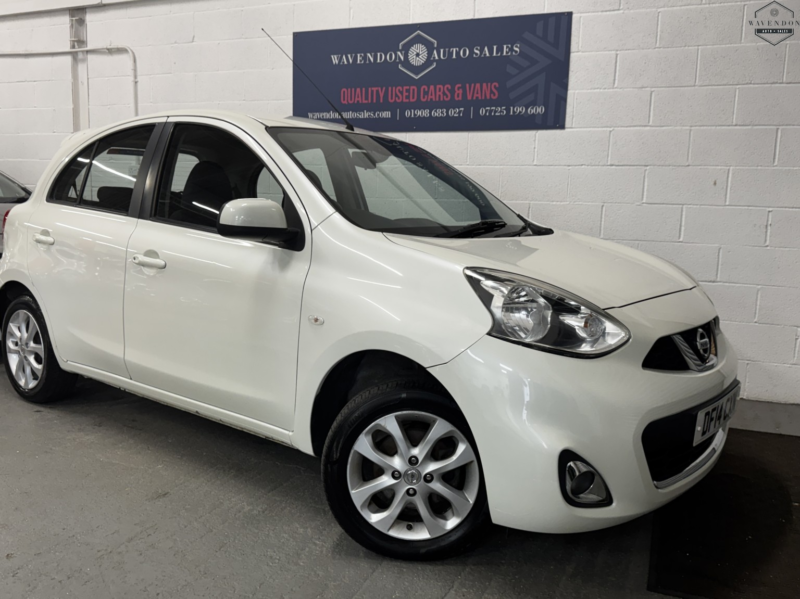2014 Nissan Micra 1.2 Acenta in White — image 1