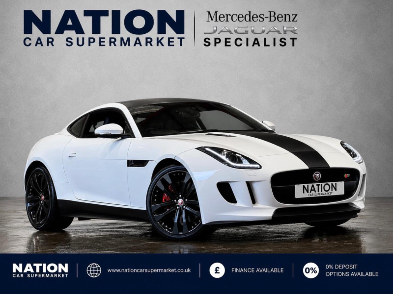 2017 Jaguar F-Type 3.0 V6 Auto Euro 6 (s/s) 2dr in White — image 1