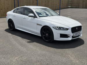 2017 Jaguar Xe 2.0 D R-Sport in White — image 2
