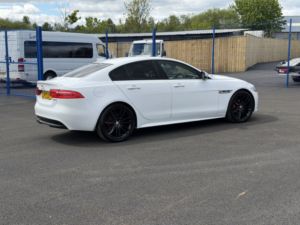 2017 Jaguar Xe 2.0 D R-Sport in White — image 4
