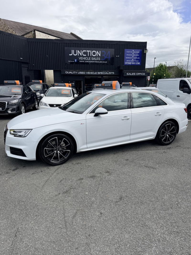 2018 Audi A4 2.0 Tdi Ultra S Line in White — image 1