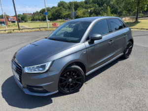 2016 Audi A1 1.6 Tdi S Line Sportback Euro 6 (s/s) 5dr in Grey — image 3