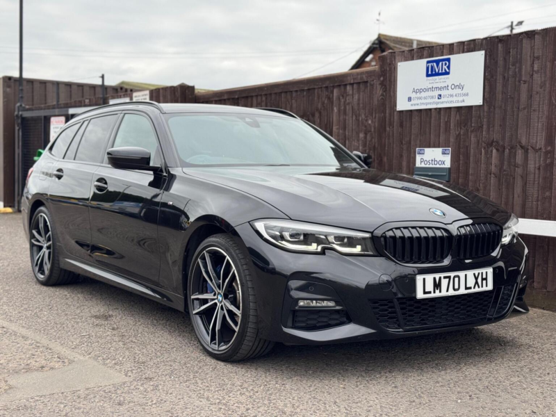 2020 BMW 3 Series 2.0 330e 12kwh M Sport Touring Auto Euro 6 (s/s) 5dr in Black — image 1