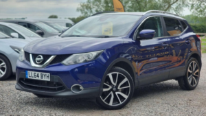 2014 Nissan Qashqai 1.6 Dci Tekna Xtron 2WD Euro 5 (s/s) 5dr in Blue — image 3