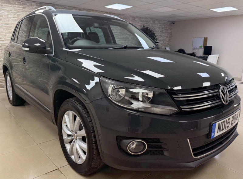 2015 Volkswagen Tiguan 2.0 Tdi Bluemotion Tech Match SUV 5dr Diesel Manual 2WD Euro 5 (s/s) (140 Ps) in Grey — image 1