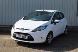 2011 Ford Fiesta 1.6 Tdci Econetic Dpf in White — image 3