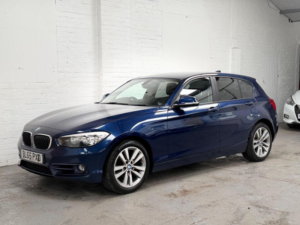 2016 BMW 1 Series 2.0 120d Sport Euro 6 (s/s) 5dr in Blue — image 3