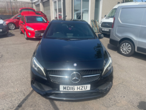 2016 Mercedes-Benz A Class 1.5 A180d Amg Line (premium) Hatchback 5dr Diesel Manual Euro 6 (s/s) (109 Ps) in Black — image 2