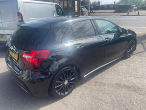 2016 Mercedes-Benz A Class 1.5 A180d Amg Line (premium) Hatchback 5dr Diesel Manual Euro 6 (s/s) (109 Ps) in Black — image 4