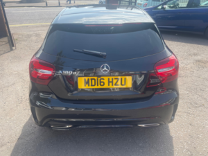2016 Mercedes-Benz A Class 1.5 A180d Amg Line (premium) Hatchback 5dr Diesel Manual Euro 6 (s/s) (109 Ps) in Black — image 5
